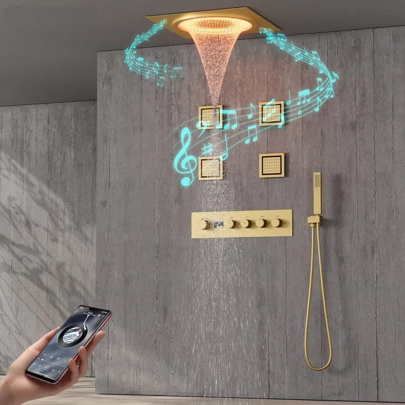Spa & Wellness Earth City Москва - Smart LED Shower Set Bathroom Music