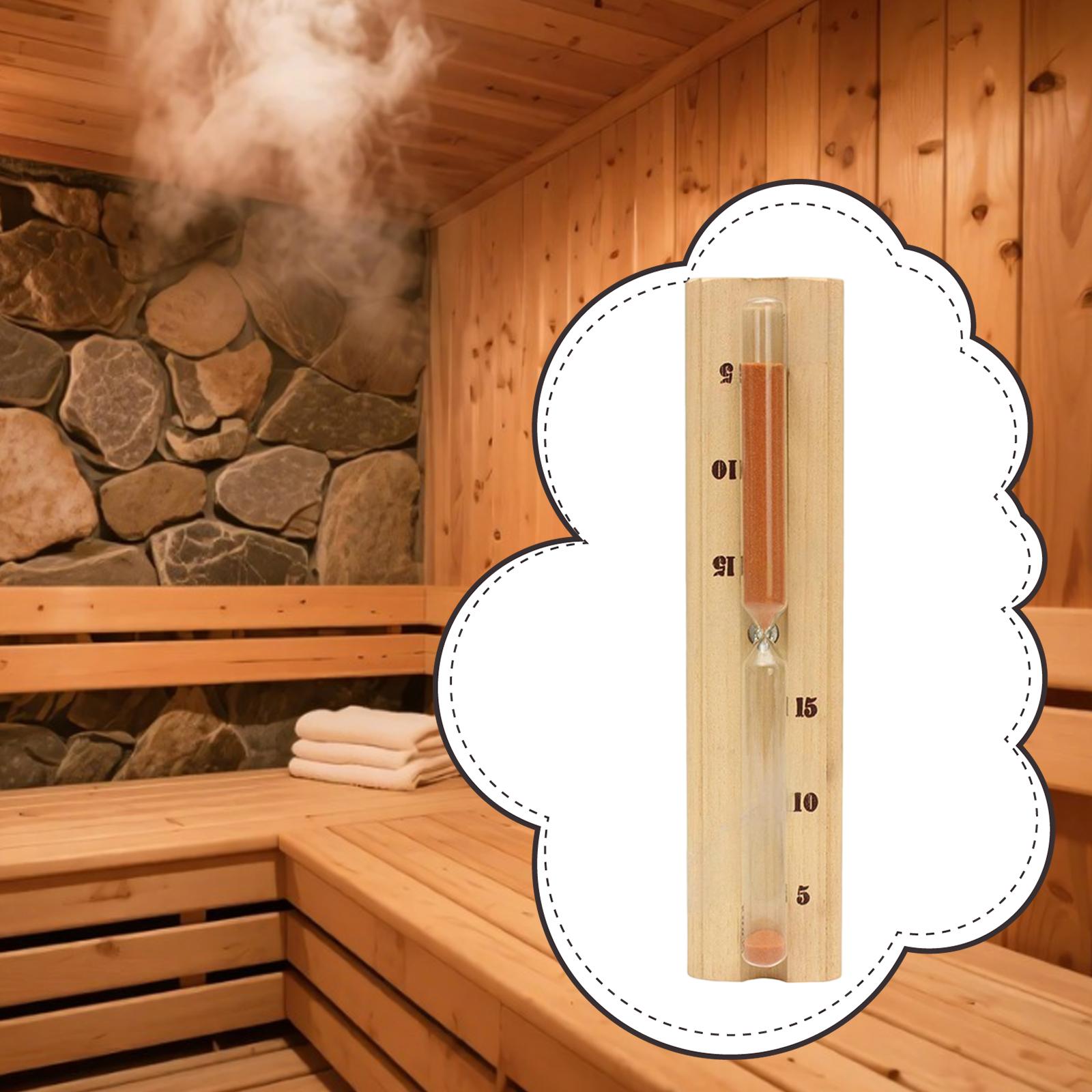 Spa Wellness In - Heat Resistant Sauna Sand Timer 15