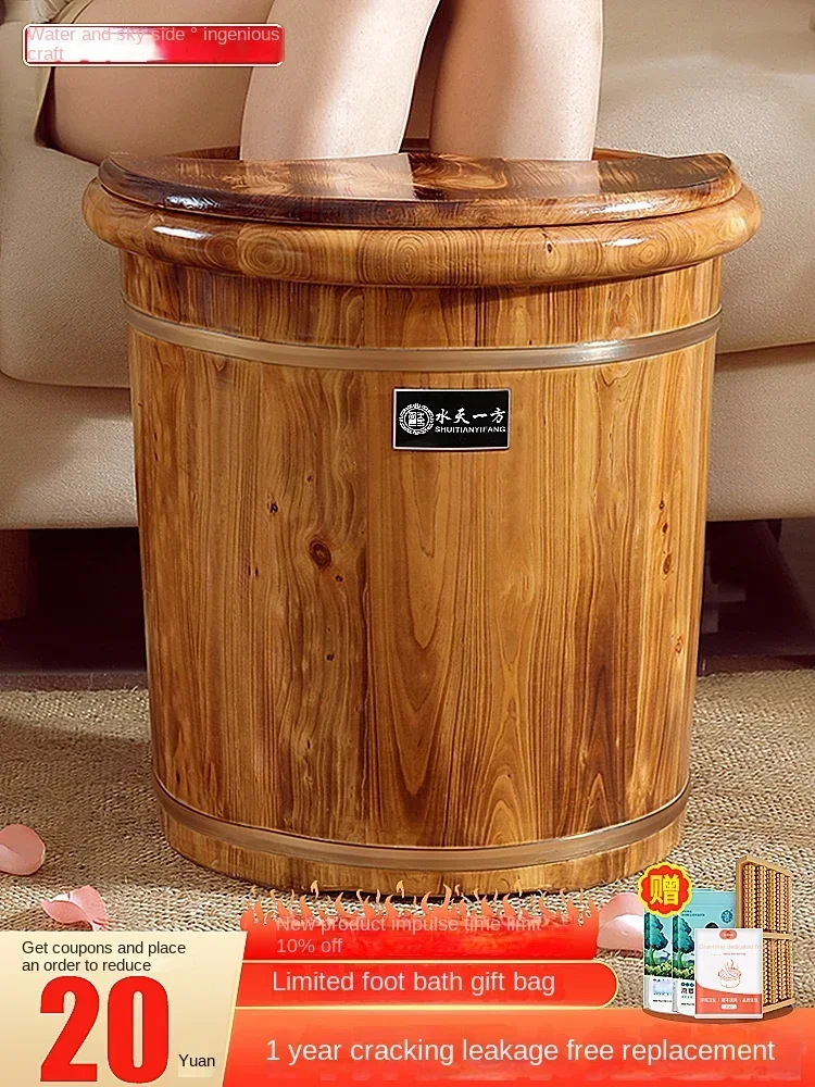 Wood Foot Spa Barrel - Fumigat - огляд і ціна Wellness Spa With Massage