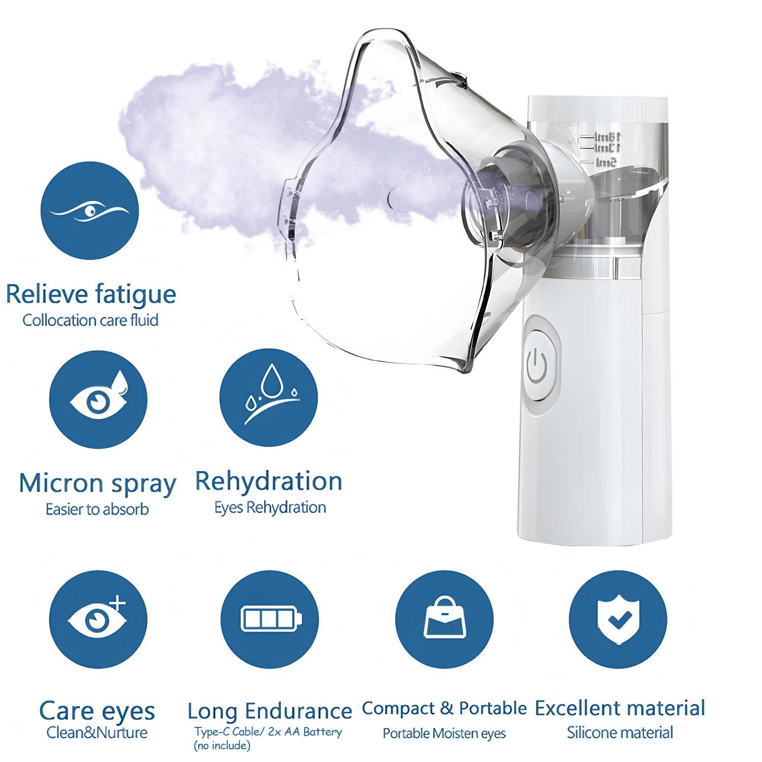 New Portable Facial Steamer3 L - огляд і ціна Facial Steamer Nano