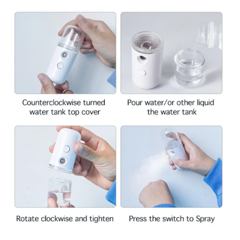 Portable Small Facial Steamer  - огляд і ціна Facial Steamer Nano
