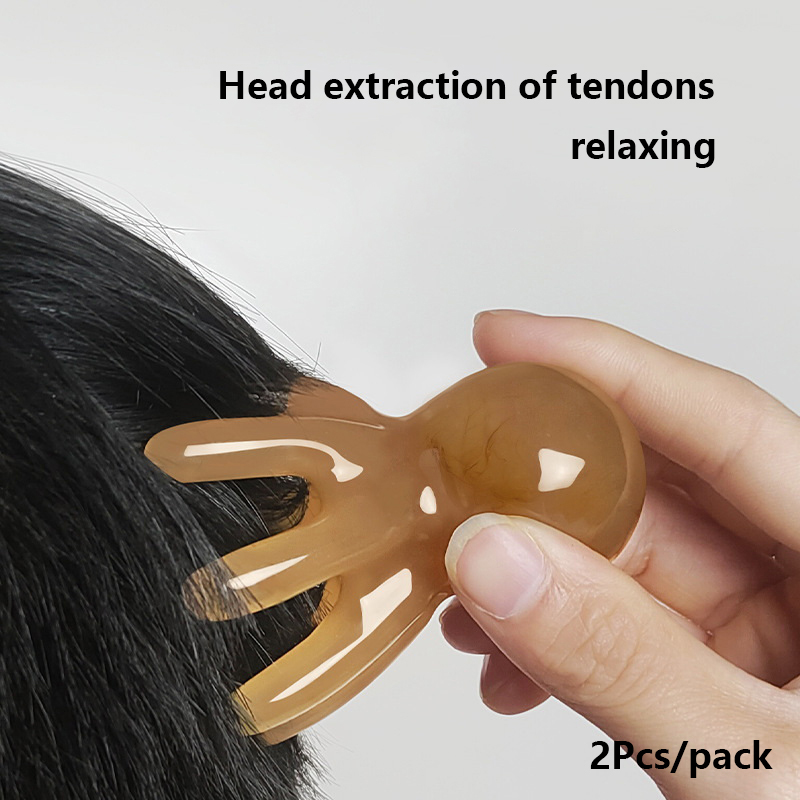 2Pcs Resin Octopus Comb Scalp  - огляд і ціна Wellness Spa With Massage