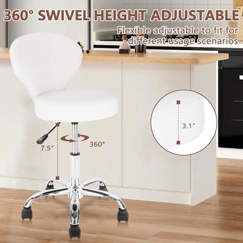 Rolling Swivel Salon Stool Cha - огляд і ціна Spa & Wellness Earth City Москва