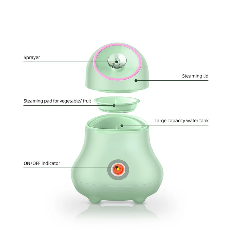 Fruit and Vegetable Facial Ste - огляд і ціна Facial Steamer Nano