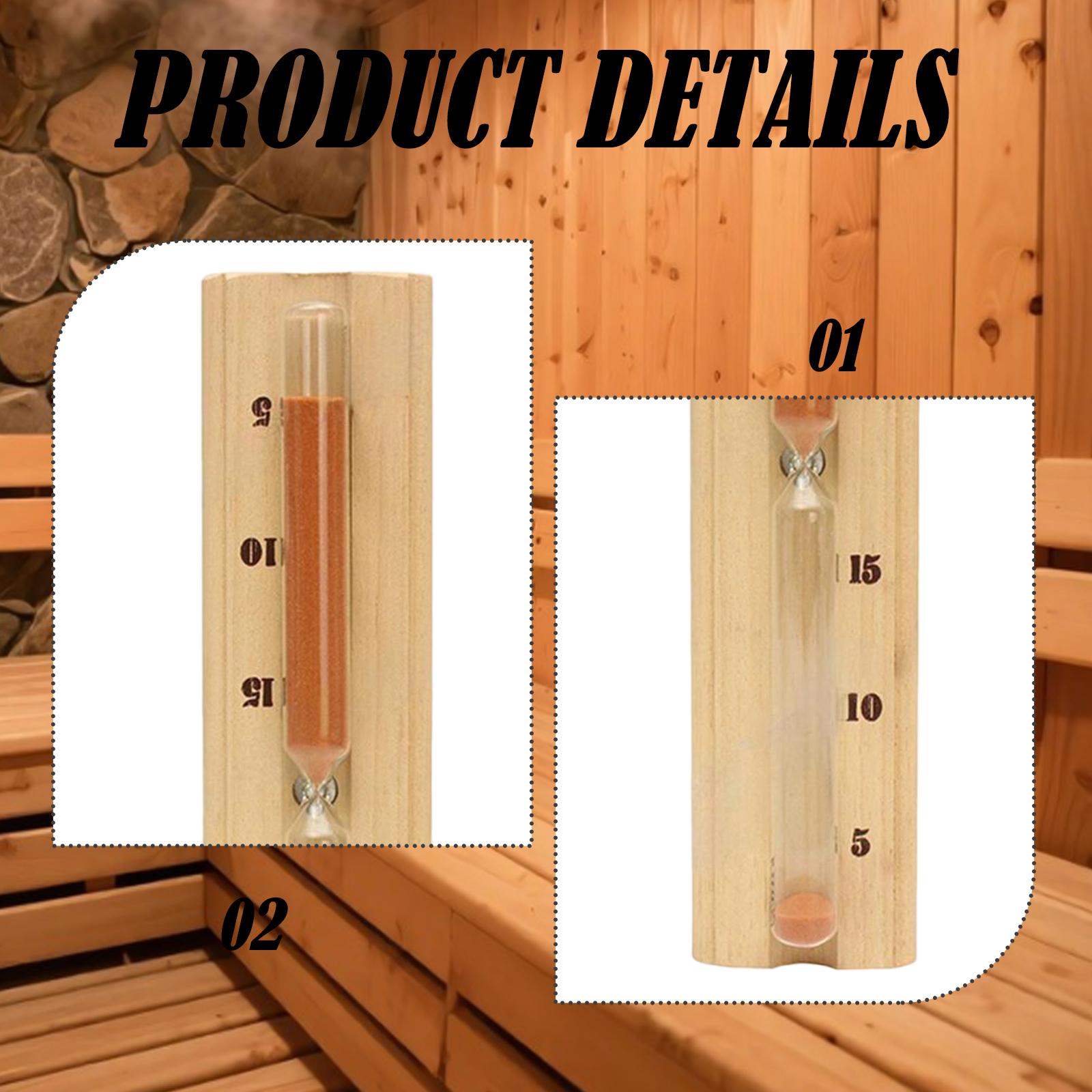 Heat Resistant Sauna Sand Time - огляд і ціна Spa Wellness In