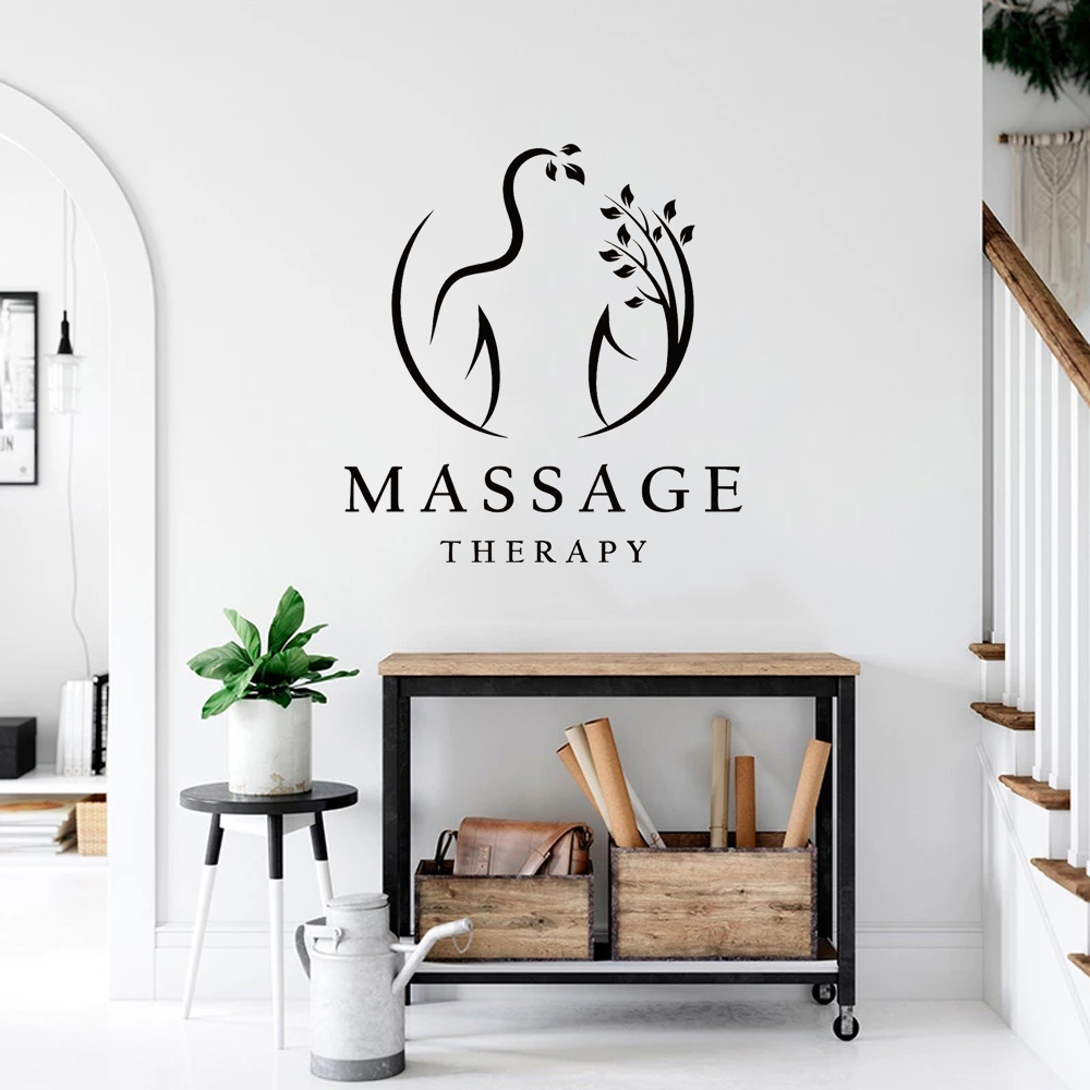 Massage Therapy Vinyl Wall Dec - огляд і ціна Spa Wellness In
