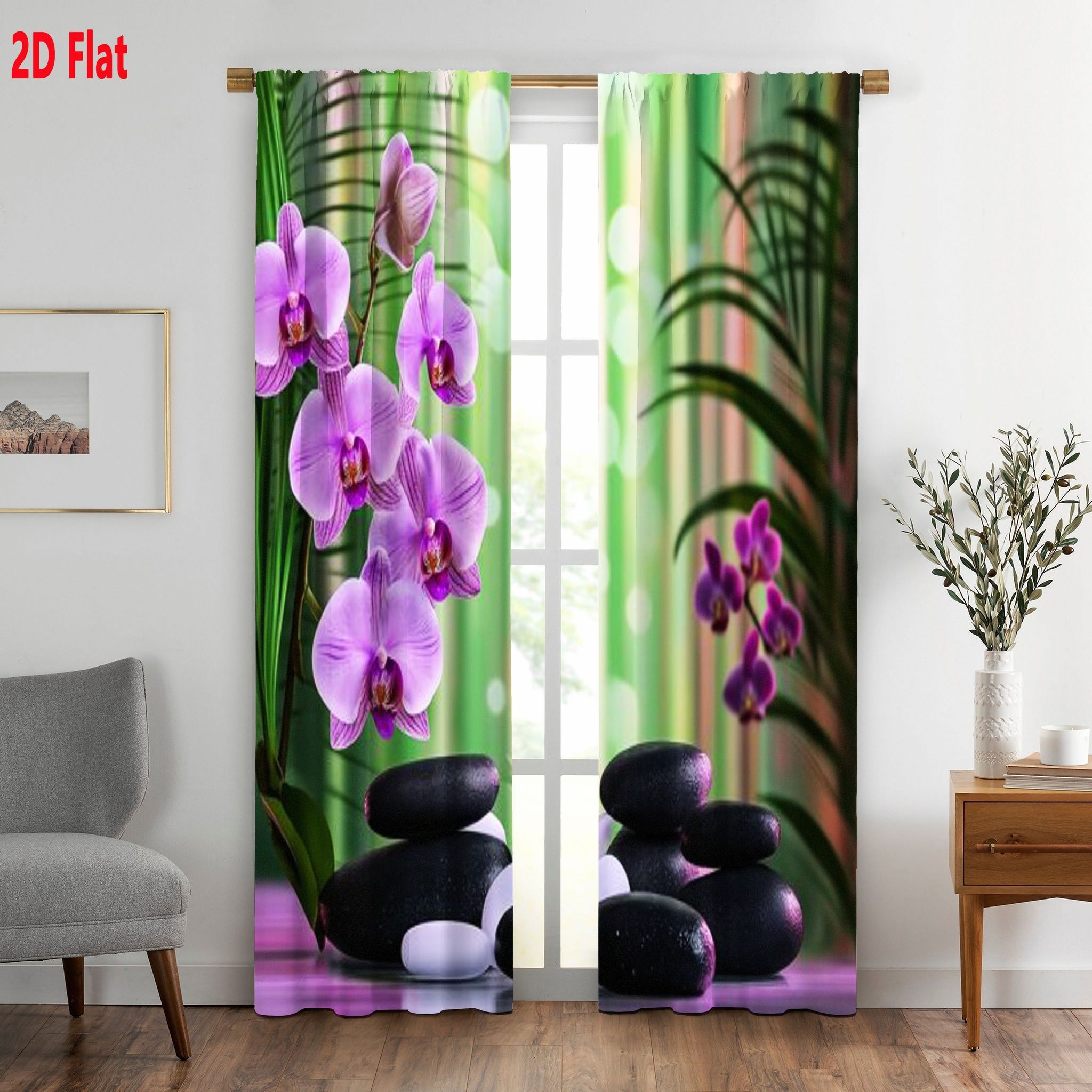 2D Flat, 2pcs Purple Orchid Ze - огляд і ціна Spa Wellness Hotel