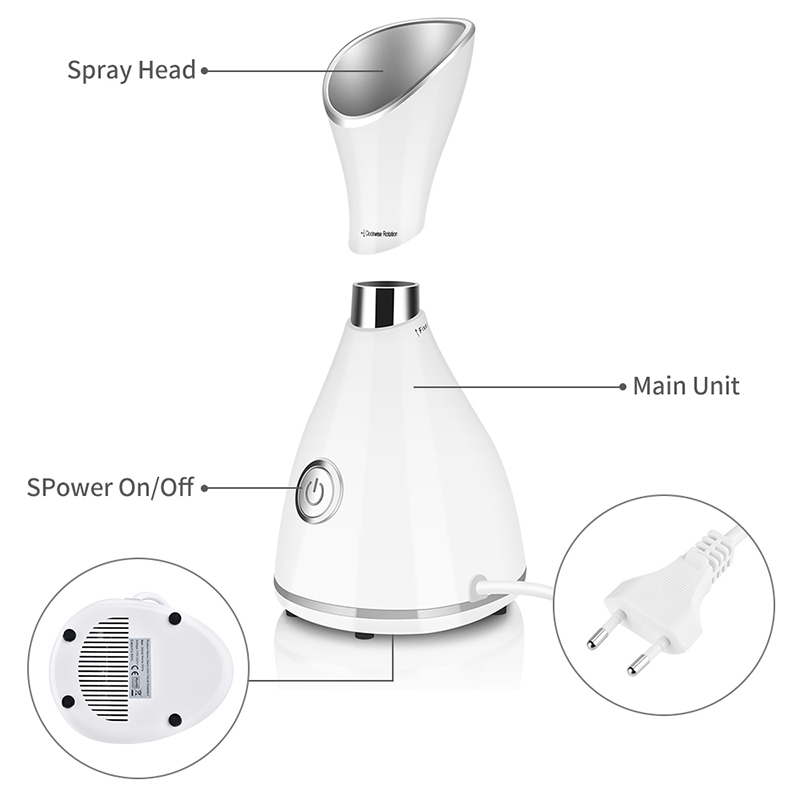 Beauty Equipment Facial Humidi - огляд і ціна Facial Steamer Nano