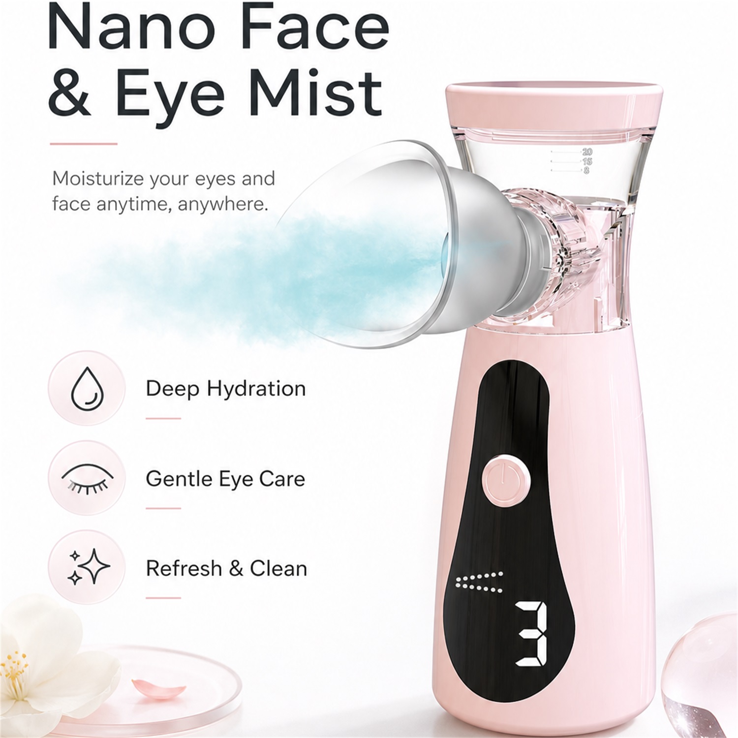 Nano Cold Spray Facial Steamer - огляд і ціна Facial Steamer Nano