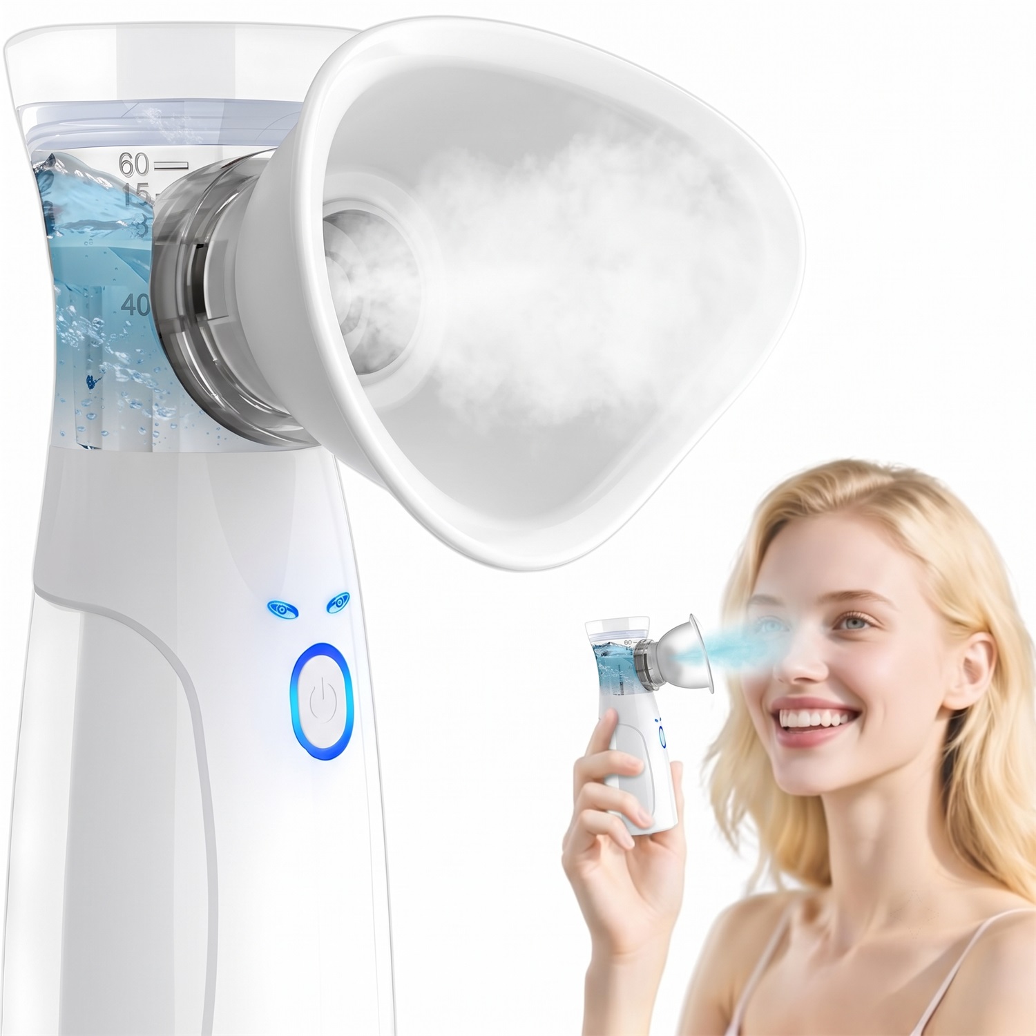 Handheld Facial Nano Mister Po - огляд і ціна Facial Steamer Nano