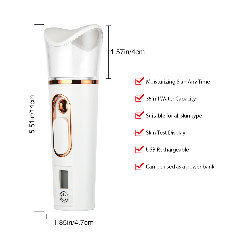 Face Steamer Nano Mister Spray - огляд і ціна Facial Steamer Nano