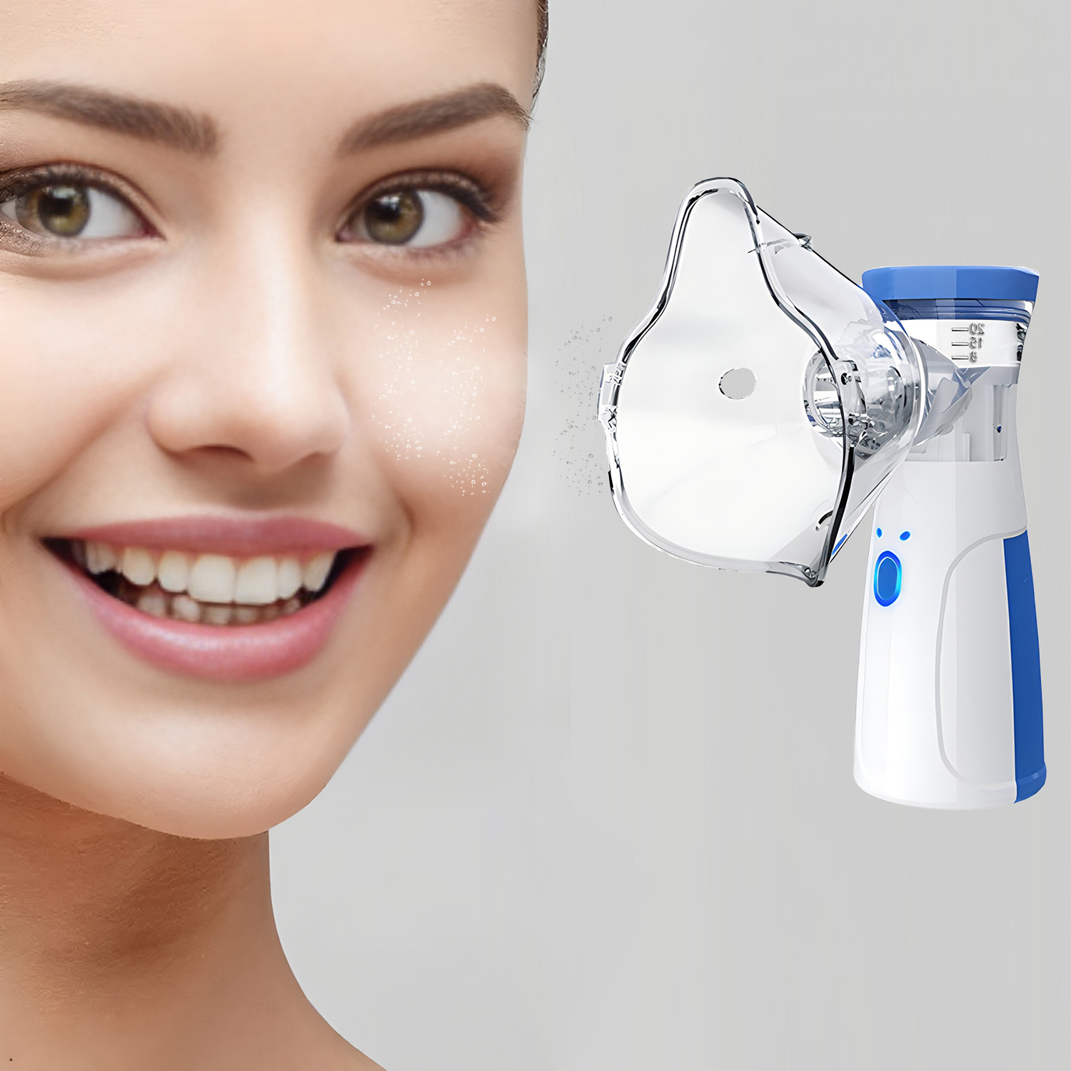 Mini Facial Steamer Silent Mes - огляд і ціна Facial Steamer Nano