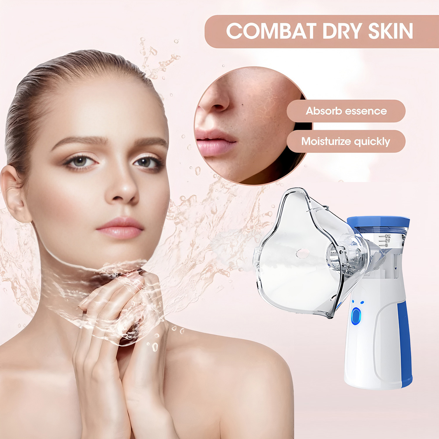 Mini Facial Steamer Silent Mes - огляд і ціна Facial Steamer Nano